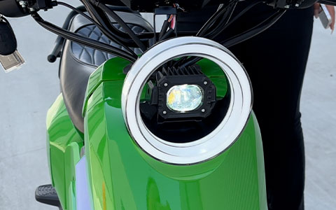 Electric Bike | Headlight & Front Basket Feature U2 Electric Motorcycle Details (6)