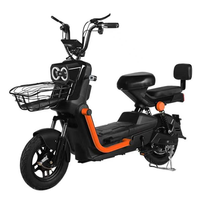 XBW Electric City Bike for Adults | Intelligent Display & Large-Capacity Basket Commuter E-Bicycle