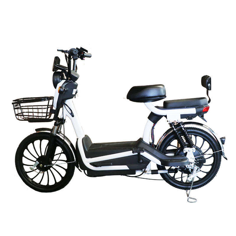 ZYF 500W Electric Bike with LED Headlight & Jumbo Basket