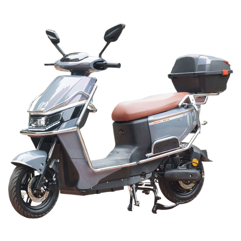 B02 800W 48V/60V High - Performance Electric Motorcycle with Storage Box