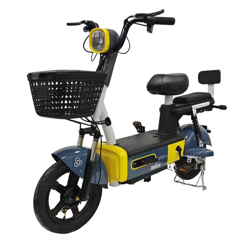 BT Electric City Bike 48V 350W/500W Motor with Drum Brake and 35-60km Range