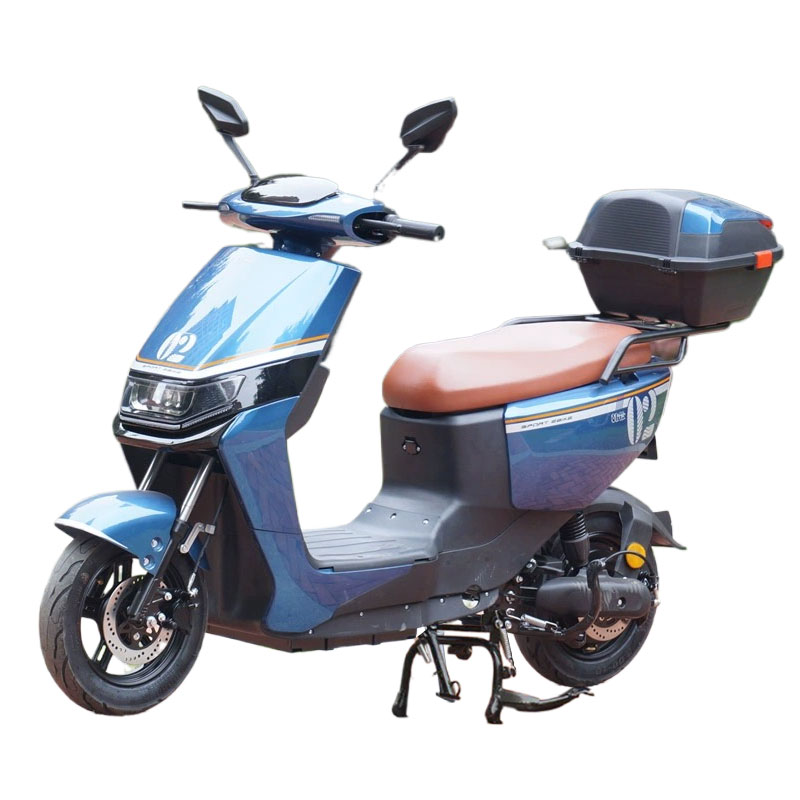 B02 800W 48V/60V High - Performance Electric Motorcycle with Storage Box