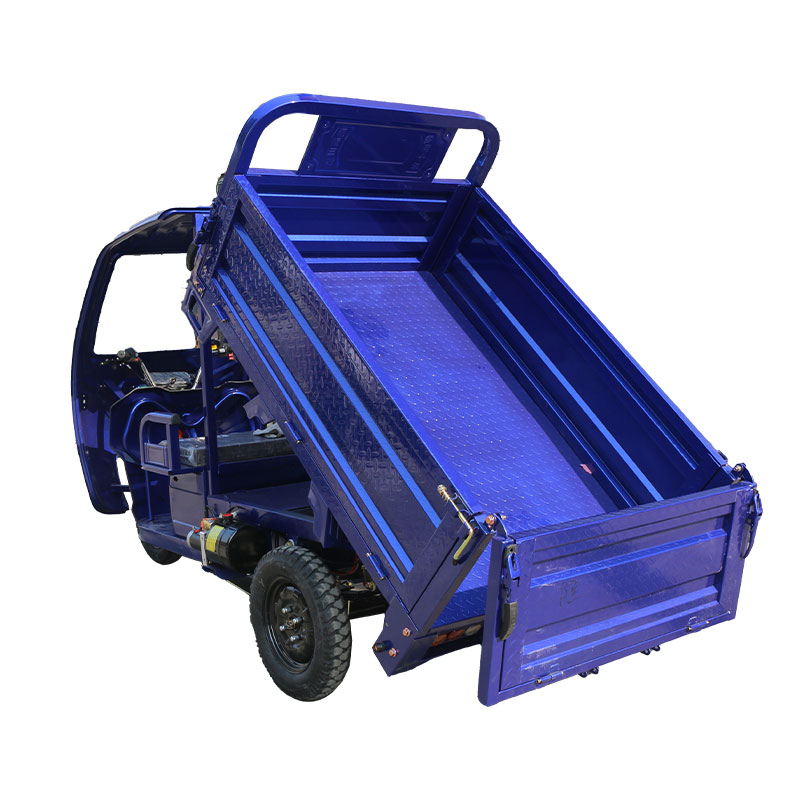 ZXSL 1500W 60V32ah Electric Tricycle with Automatic Lifting Cargo Bed