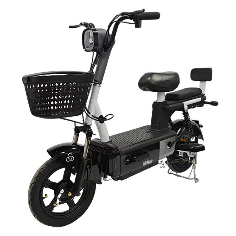 BT Electric City Bike 48V 350W/500W Motor with Drum Brake and 35-60km Range