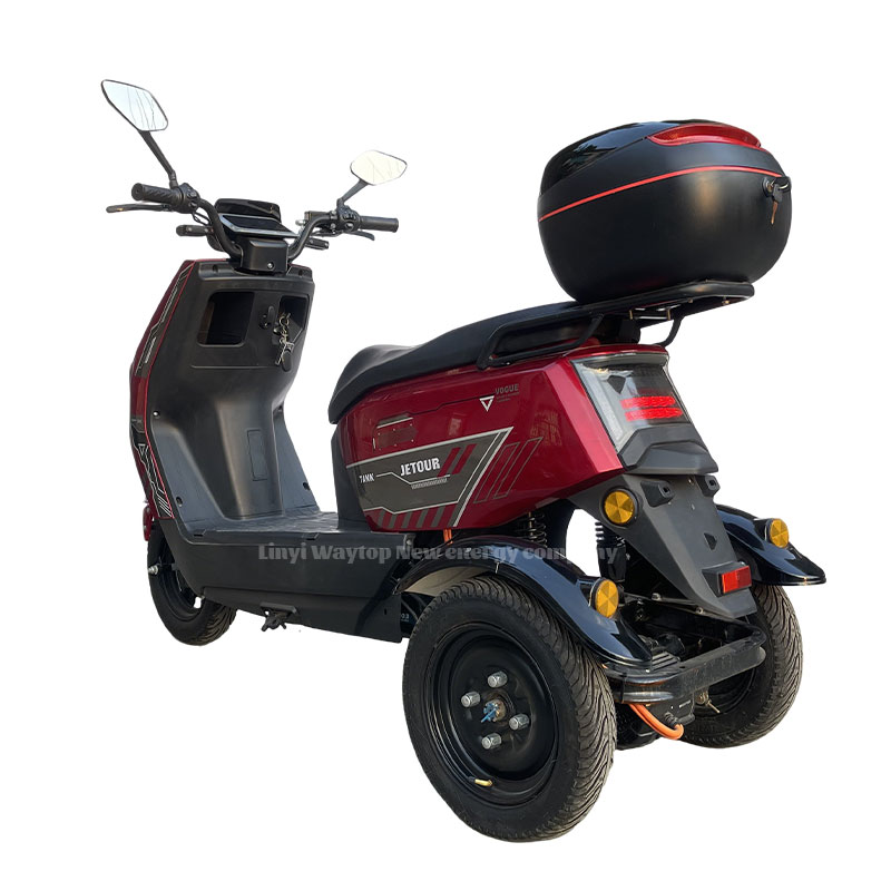 SLZS Electric Tricycle - Stable 3-Wheel Design, Built-In Storage & Long Battery Life