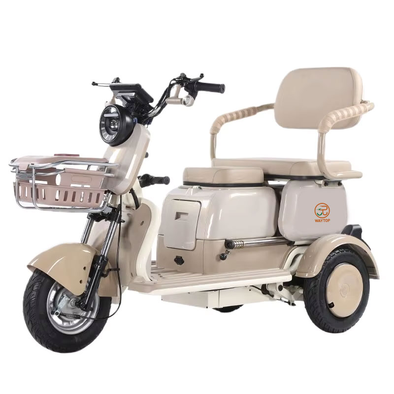 X3 Electric Trike | Hideaway Baby Chair & Multiple Brakes for Safety