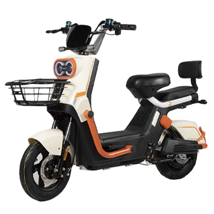 XBW Electric City Bike for Adults | Intelligent Display & Large-Capacity Basket Commuter E-Bicycle