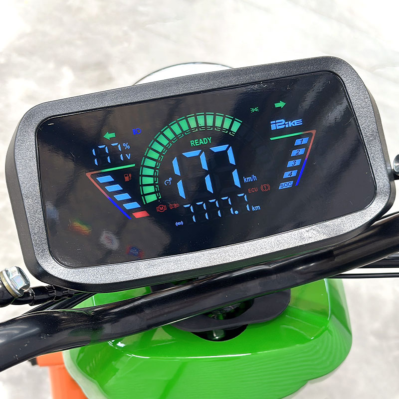 U2 High-Speed Electric Motorcycle | 60V/72V Adult E-Moped with Large Storage Compartment & Mid-Box