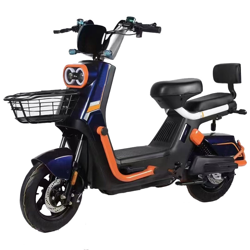 XBW Electric City Bike for Adults | Intelligent Display & Large-Capacity Basket Commuter E-Bicycle