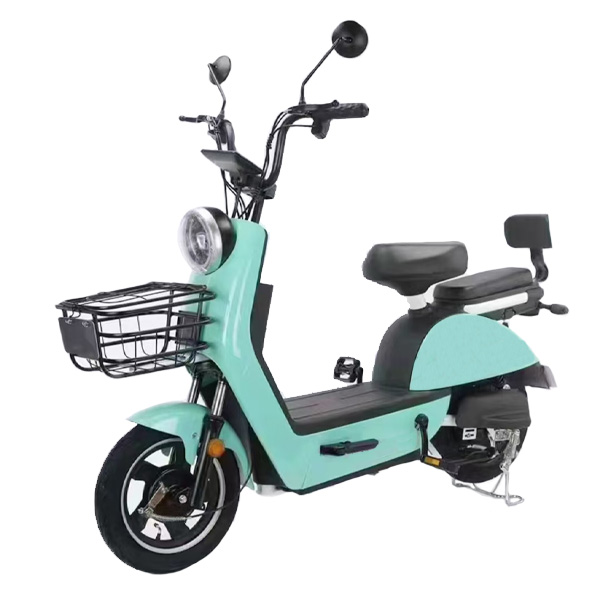 JKC Electric City Bike with Enlarged Basket & LCD Screen