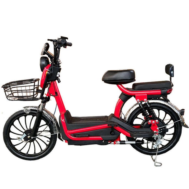 ZYF 500W Electric Bike with LED Headlight & Jumbo Basket