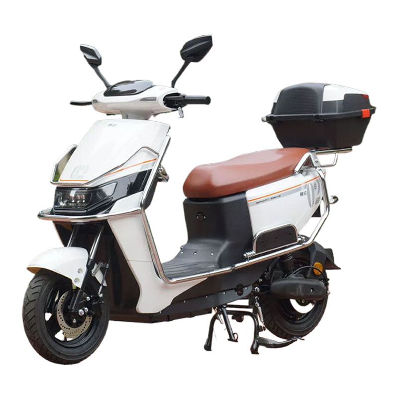 B02 800W 48V/60V High - Performance Electric Motorcycle with Storage Box