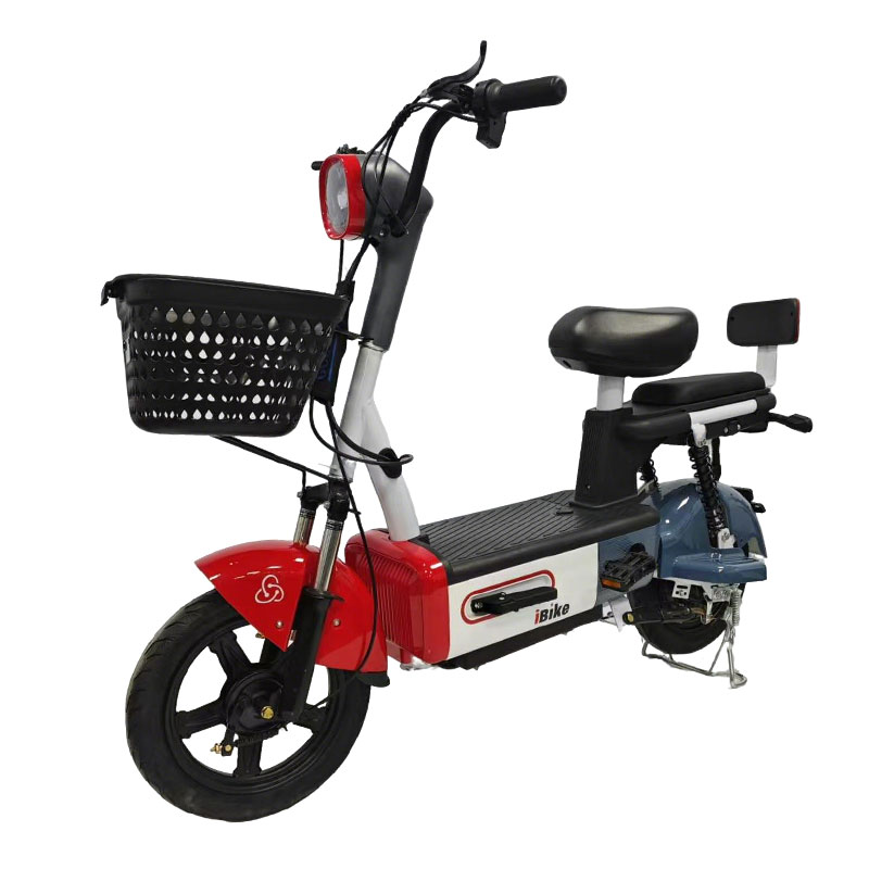 BT Electric City Bike 48V 350W/500W Motor with Drum Brake and 35-60km Range
