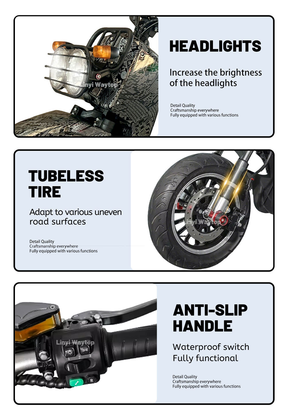 Wide-tire-electric-motorcycle