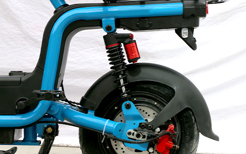 Upgraded High-Efficiency Shock Absorbers