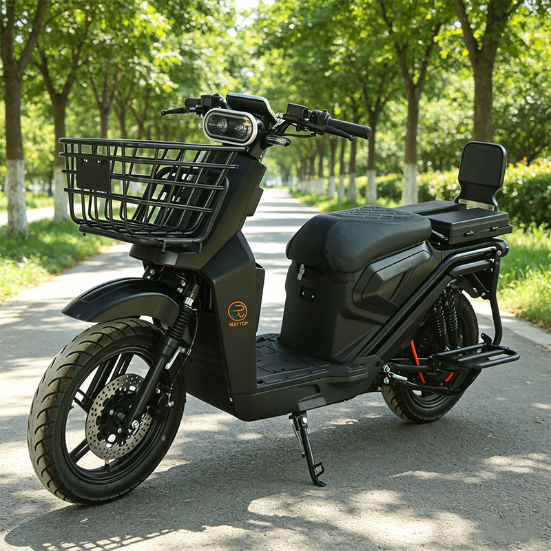 Long Range Electric motorcycle | Foldable Rear Rack for Cargo & Commuting