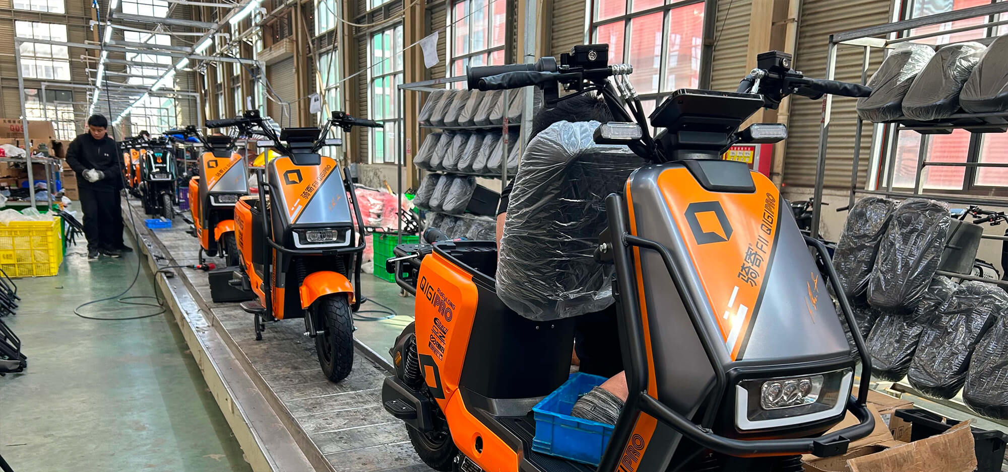 Electric Scooter Production Line - Efficient Manufacturing & Quality Control for Urban Mobility Vehicles | WAYTOP