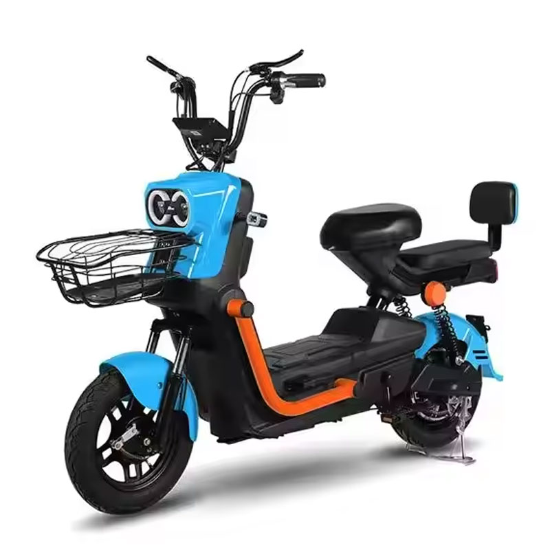 XBW Electric City Bike for Adults | Intelligent Display & Large-Capacity Basket Commuter E-Bicycle