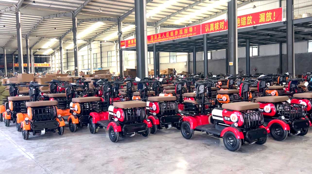 many new enery electric-tricycle