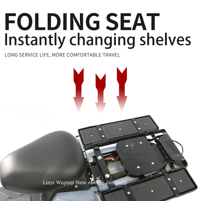 MJ Electric City Bike | Foldable Rear Seat & Cargo Rack for Urban Commuting