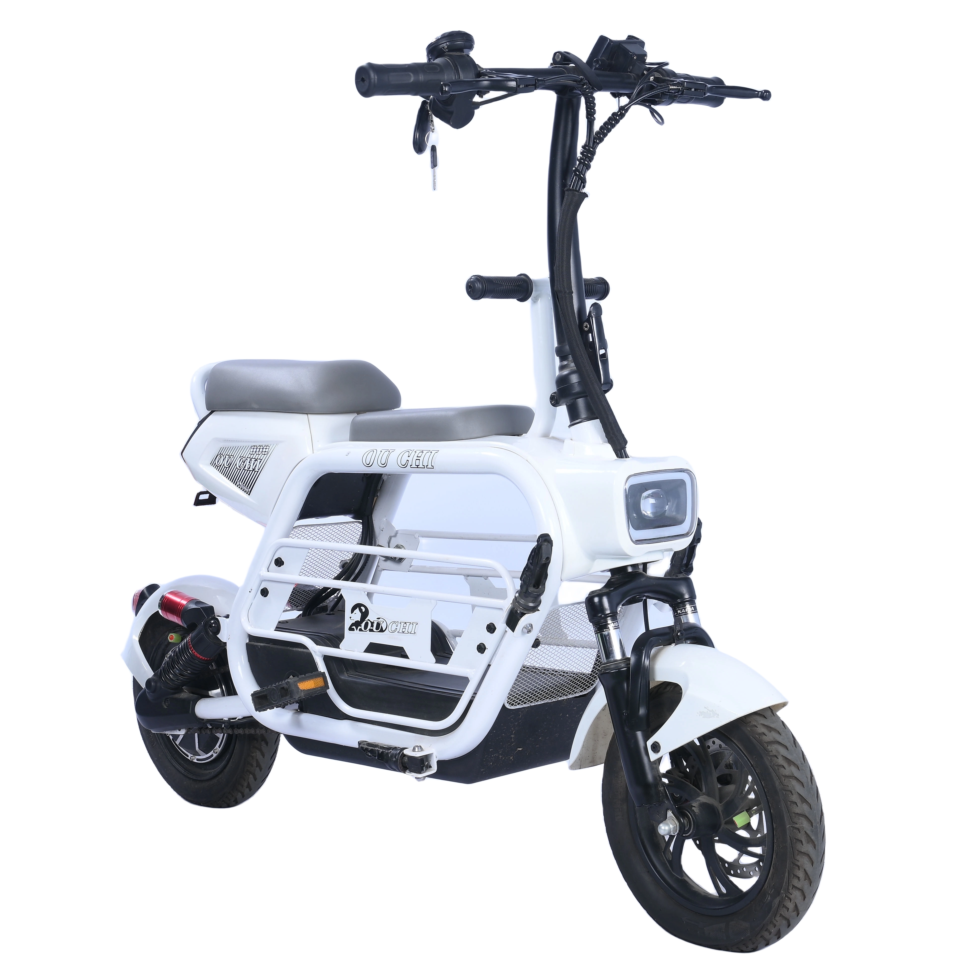 Kids Electric Scooter XZS - 350W 48V 12" Tire Foldable Ride-on Bike