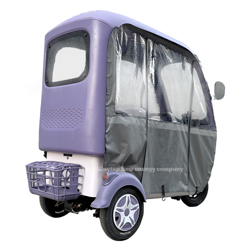 CQ Electric Tricycle | Long Battery Life & Triple Brakes for Safe Family Commuting