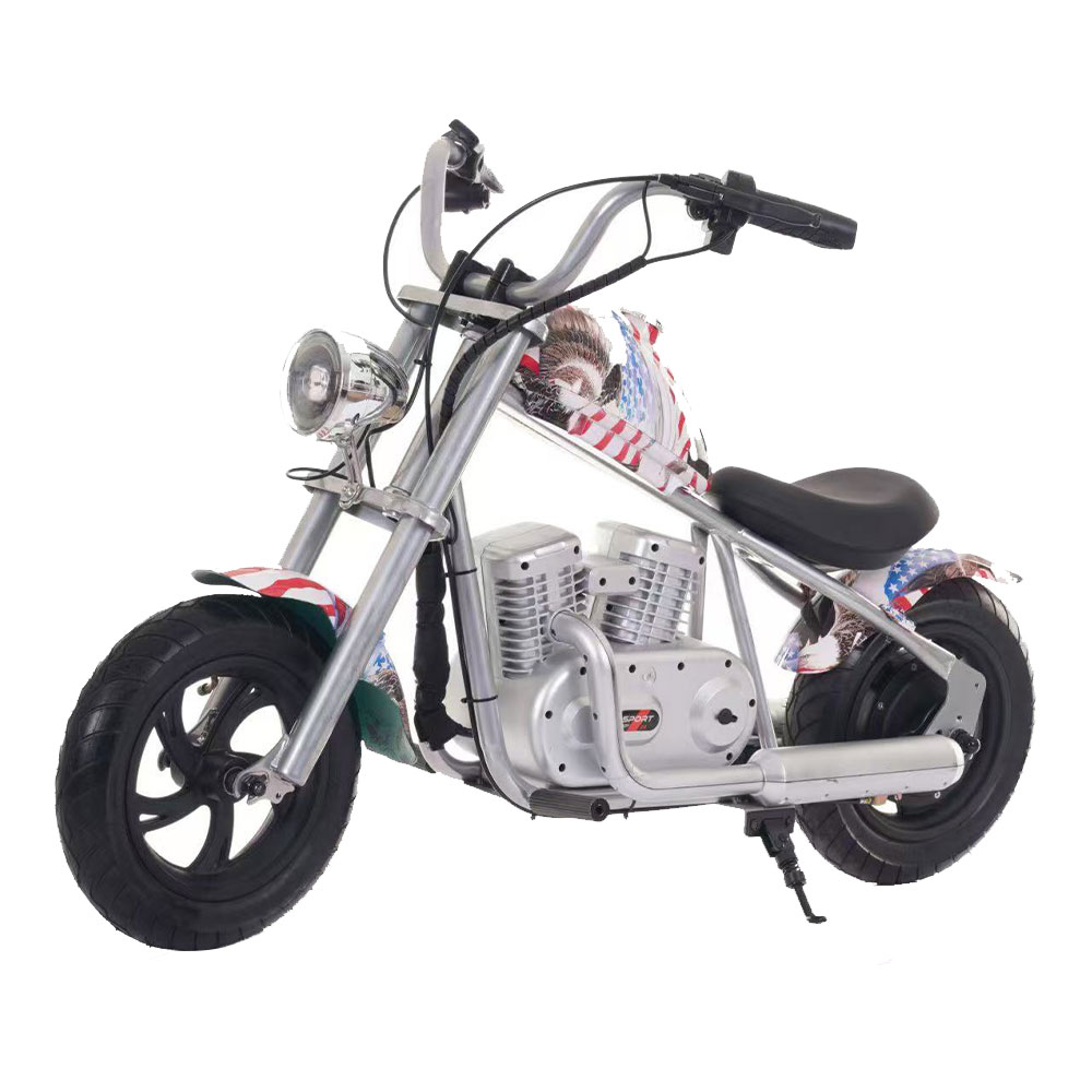 Kids Electric Chopper Motorcycle TC - 160W 24V Harley Style Ride-on Toy Bike