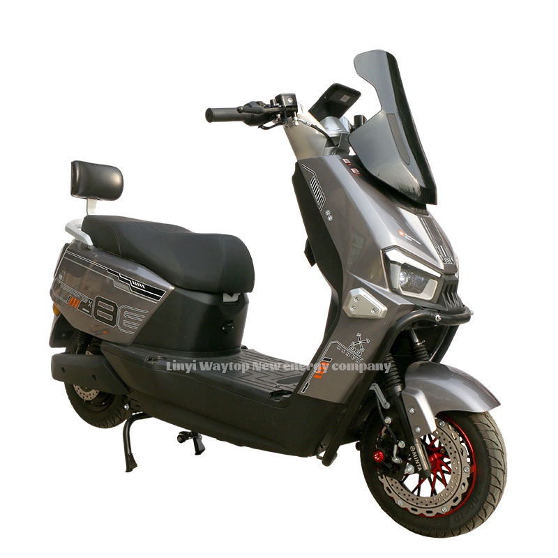 Electric Motorcycle - Large Storage Compartment & HD Display Urban Commuter E-Motorcycle