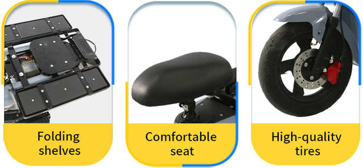 MJ electric city bike high-quality tires with disc brake for safety, stability and smooth riding