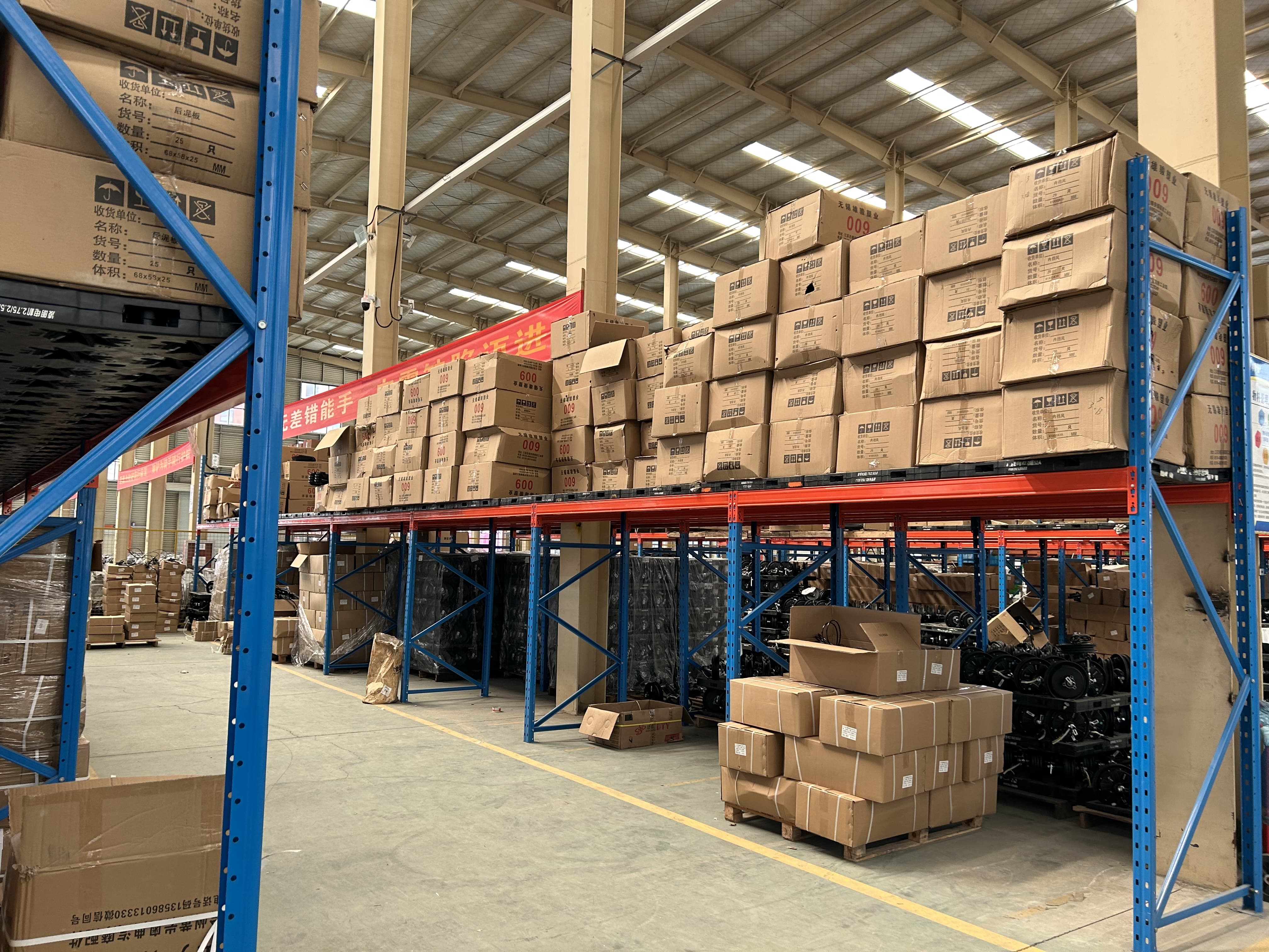 Electric Vehicle Parts Warehouse-Source factory straight hair