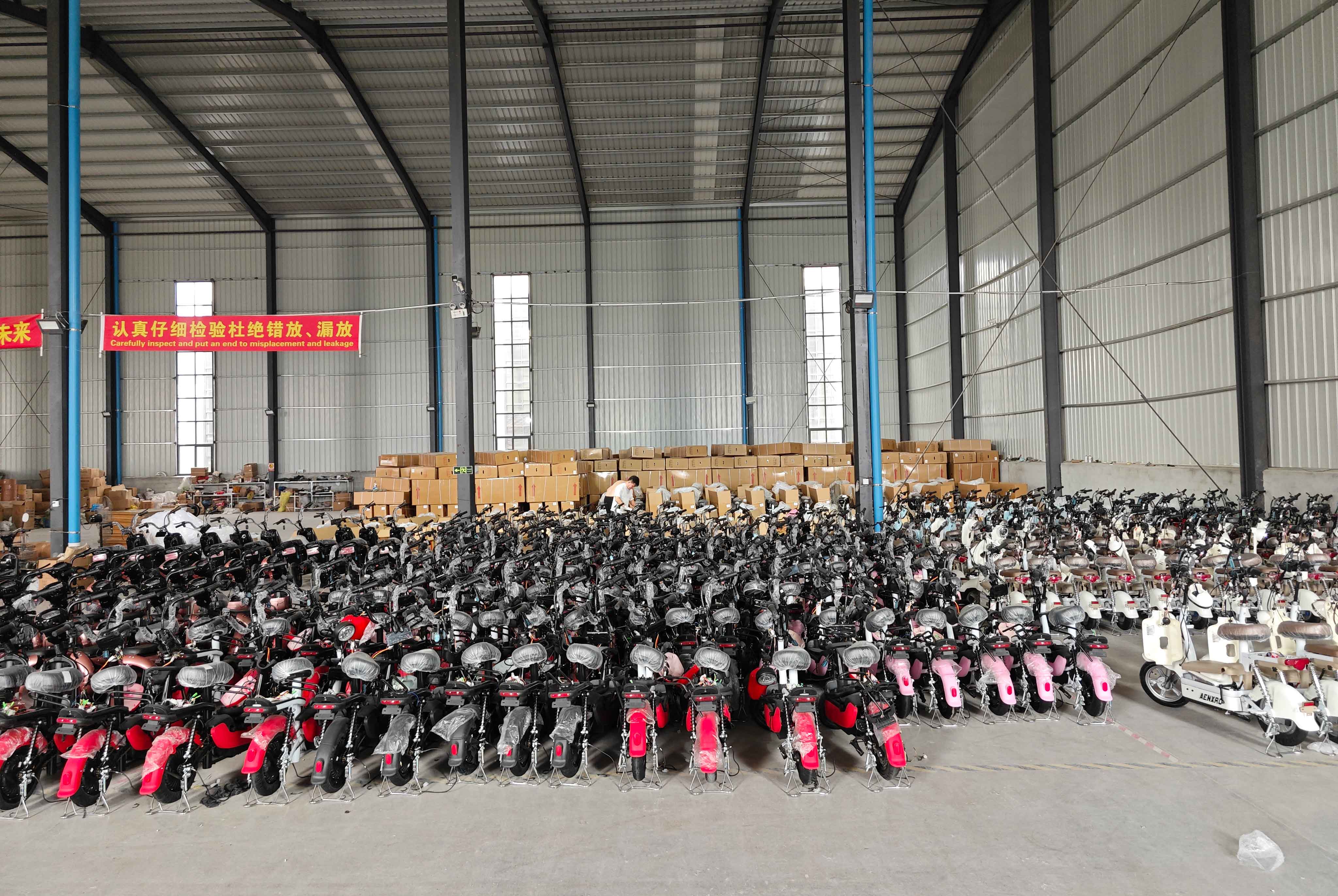 Electric bike Warehouse - Strict Quality Inspection & Large-Scale Inventory of E-Bikes & Scooters