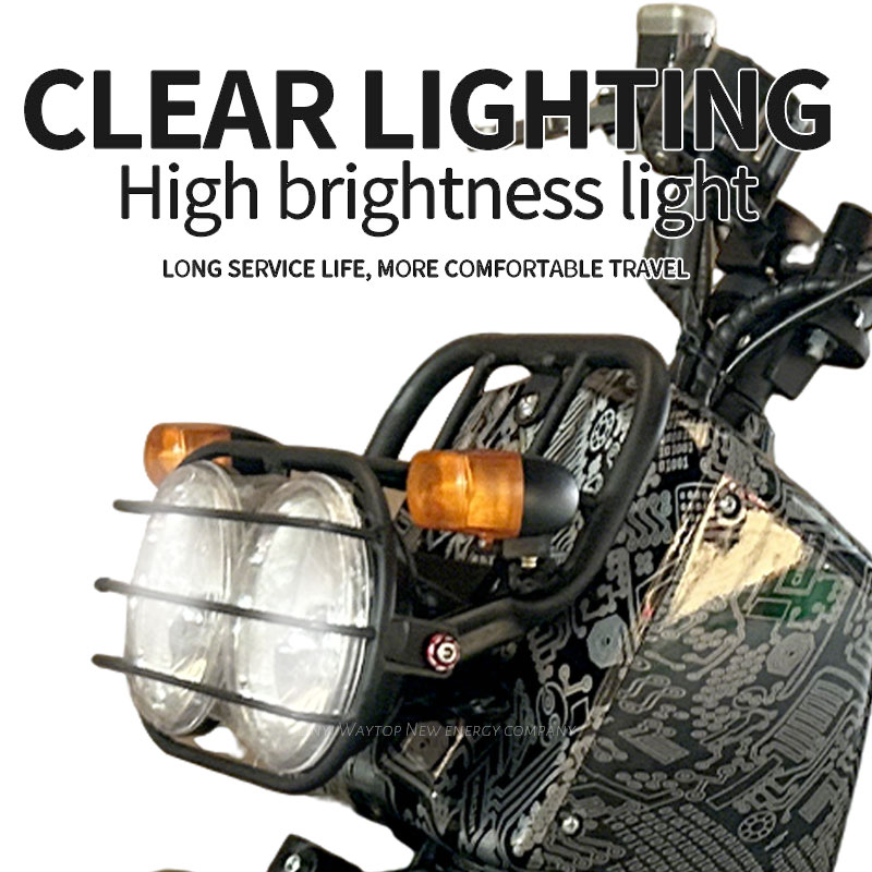 Electric Motorcycle Compact Urban Disc Brake &Widening and thickening tires