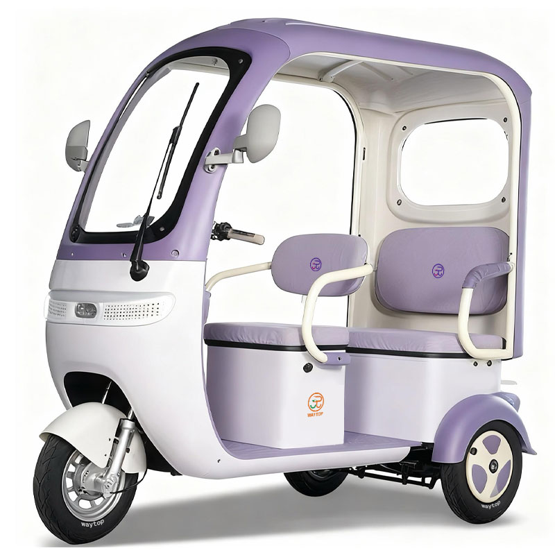 CQ Electric Tricycle | Long Battery Life & Triple Brakes for Safe Family Commuting