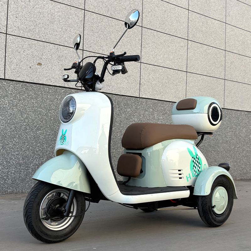 V1 Electric Tricycle | 3-Wheel Mobility Scooter with Baby Seat, Suitable for Adults and Families