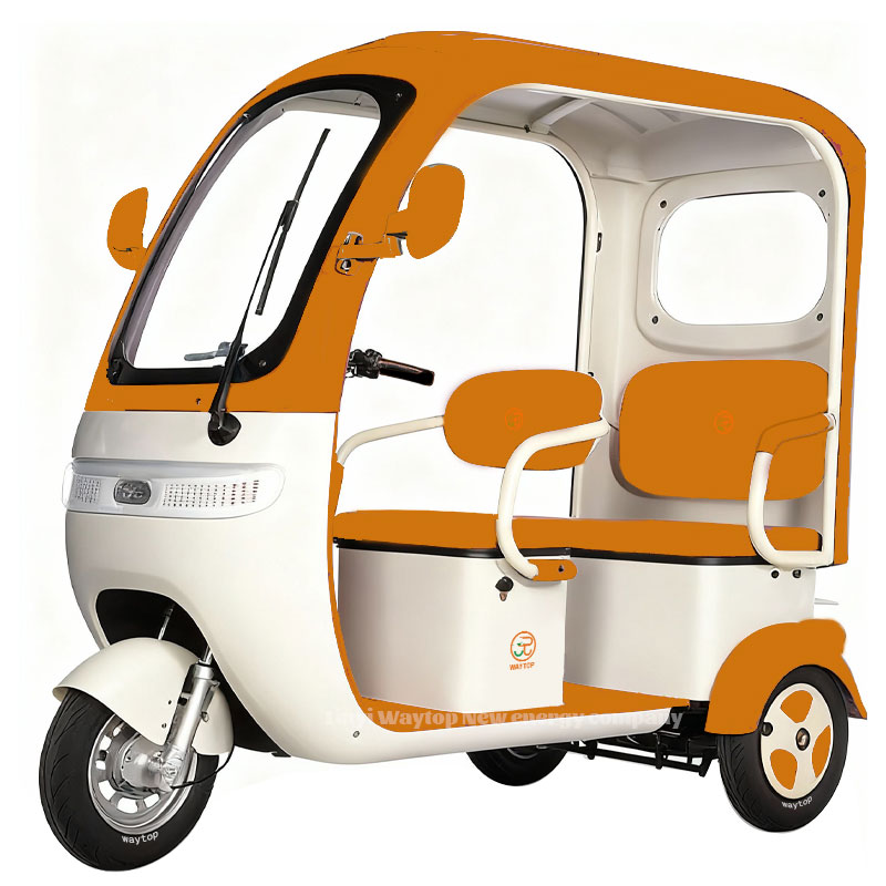 CQ Electric Tricycle | Long Battery Life & Triple Brakes for Safe Family Commuting
