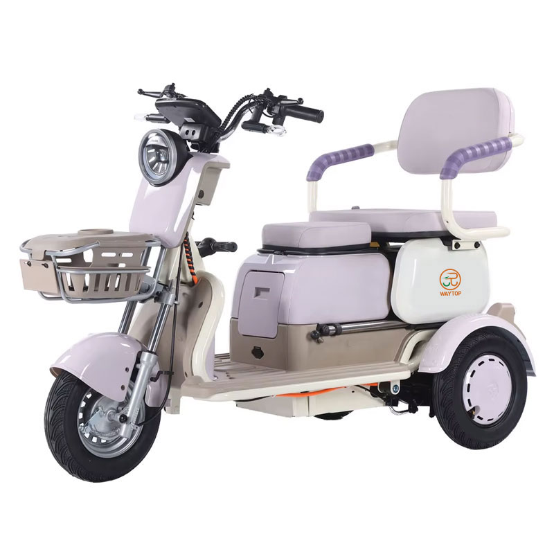 X3 Electric Trike | Hideaway Baby Chair & Multiple Brakes for Safety