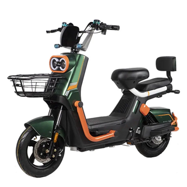 XBW Electric City Bike for Adults | Intelligent Display & Large-Capacity Basket Commuter E-Bicycle