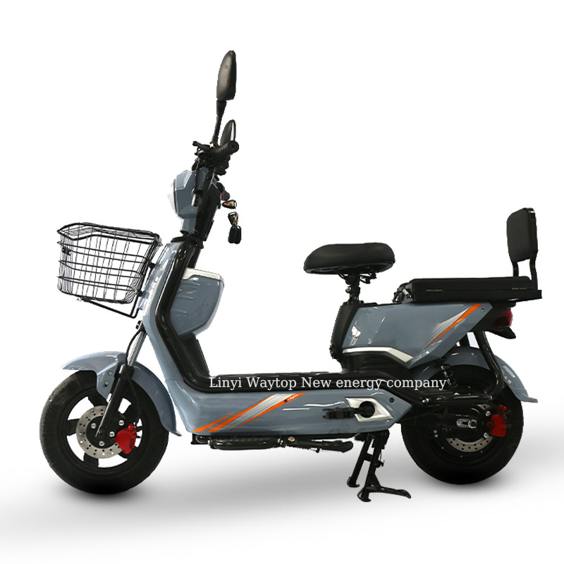 MJ Electric City Bike | Foldable Rear Seat & Cargo Rack for Urban Commuting