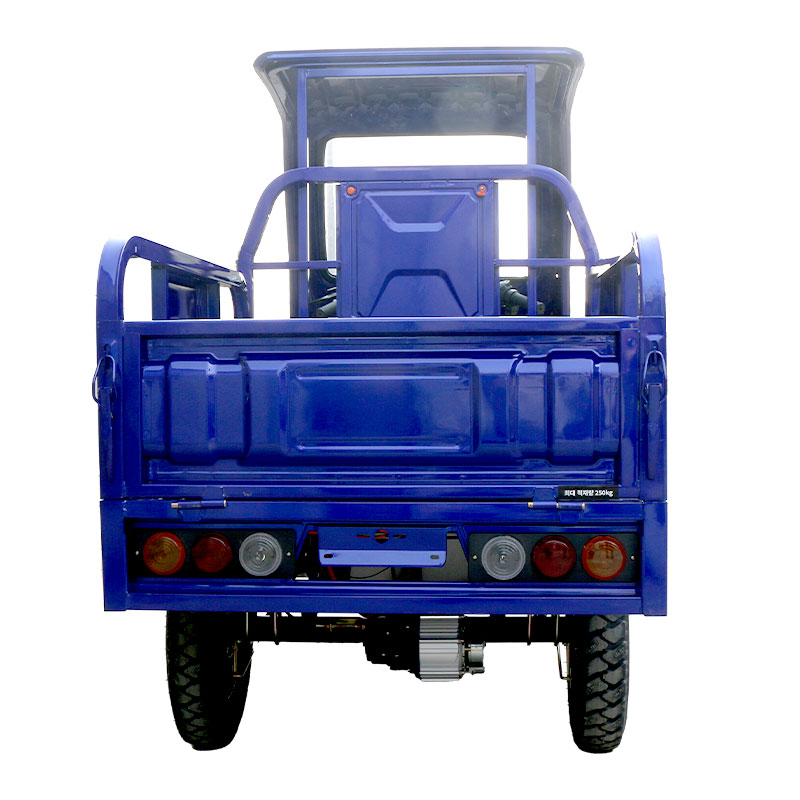 ZXSL 1500W 60V32ah Electric Tricycle with Automatic Lifting Cargo Bed