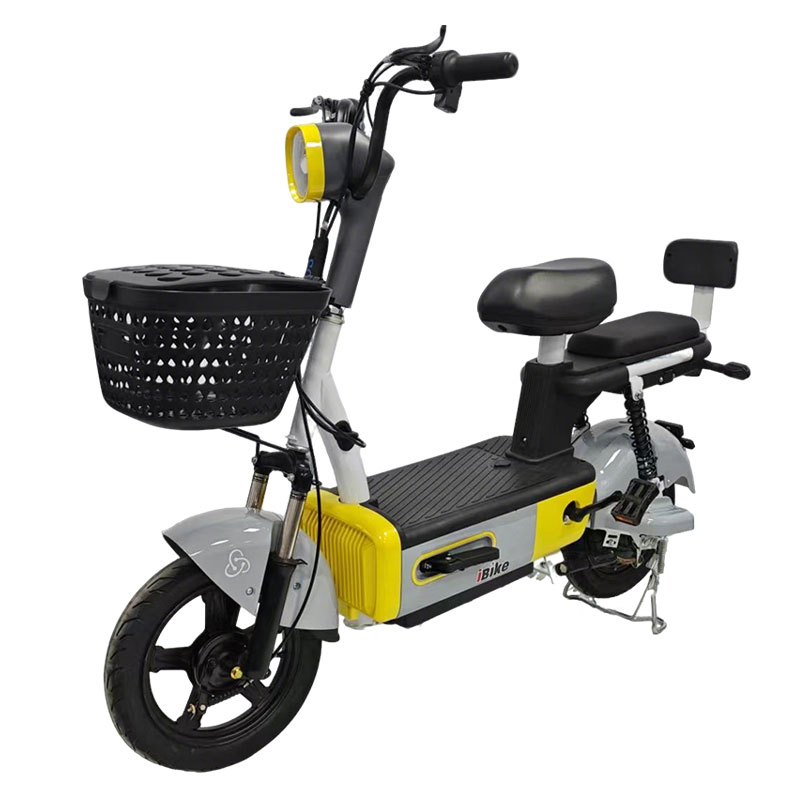 BT Electric City Bike 48V 350W/500W Motor with Drum Brake and 35-60km Range