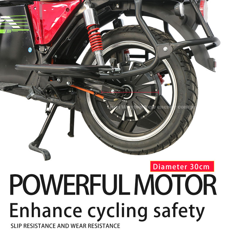 DTN High-Speed Electric Motorcycle - Multi-Person Seating, Large Tires, Powerful Motor