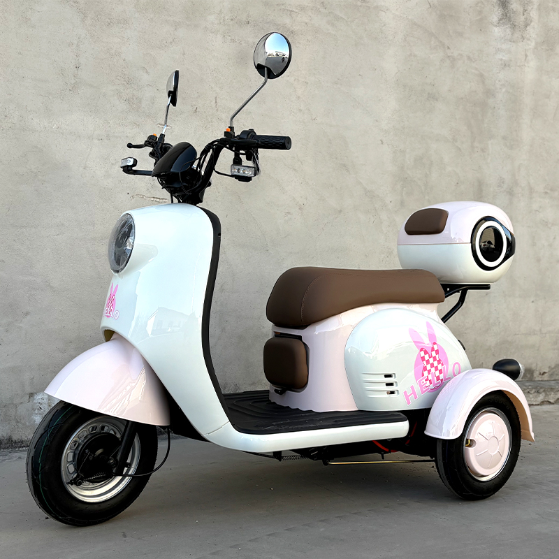 V1 Electric Tricycle | 3-Wheel Mobility Scooter with Baby Seat, Suitable for Adults and Families