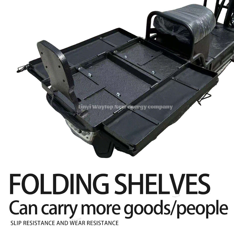 ZZW Cargo Electric Motorcycle | 800-900KG Load Capacity & Foldable Shelves