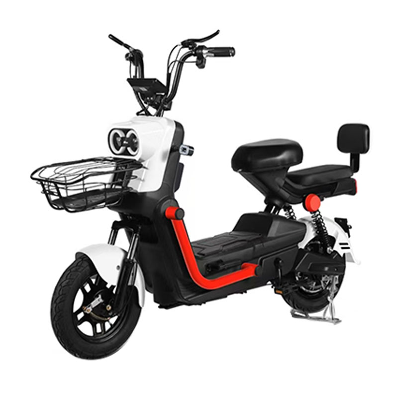 XBW Electric City Bike for Adults | Intelligent Display & Large-Capacity Basket Commuter E-Bicycle