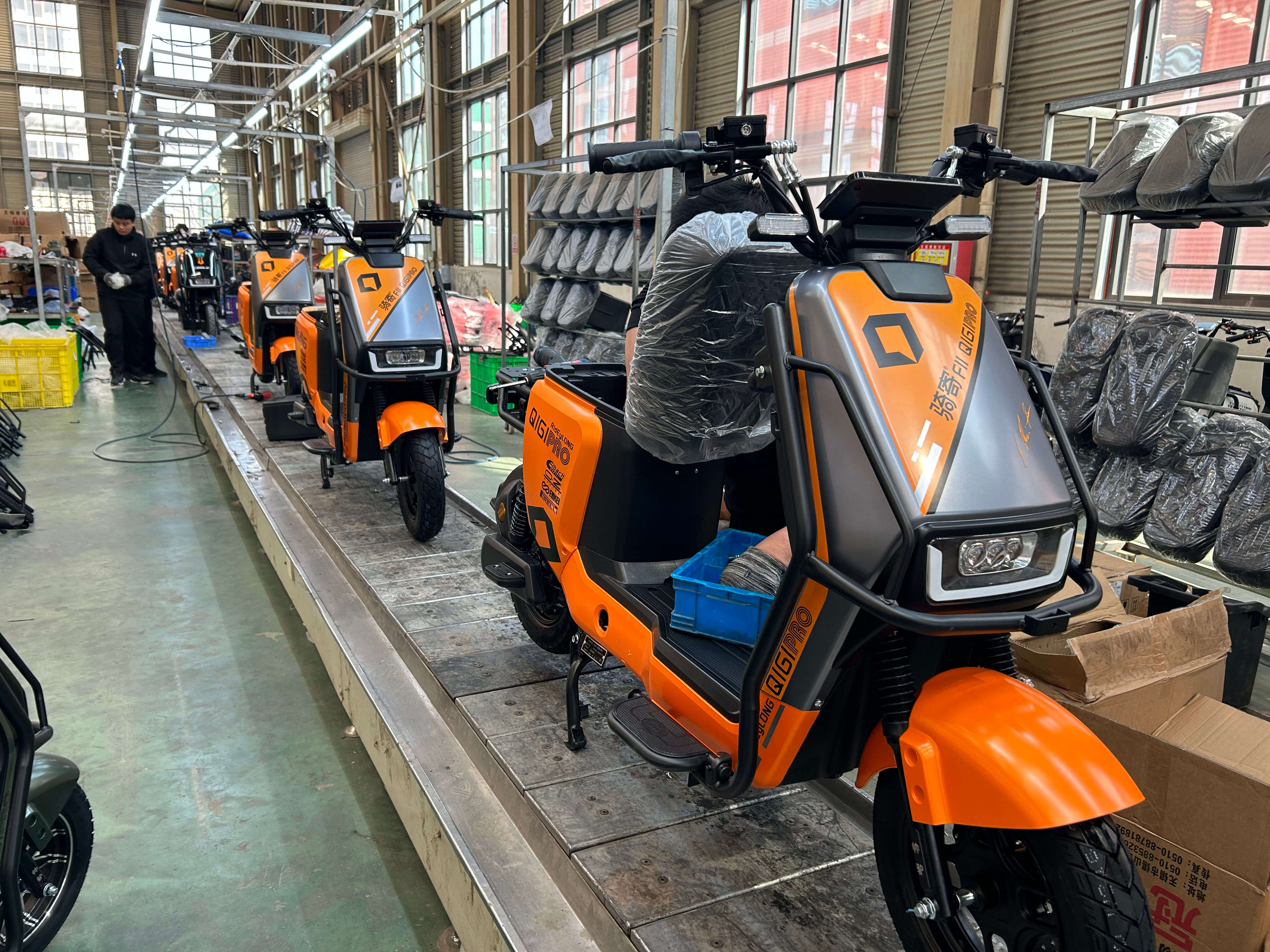 Have their own assembly line：Efficient Manufacturing, Quality Assurance for Urban Mobility Vehicles