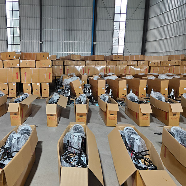 After passing through layers of checks, it is packaged