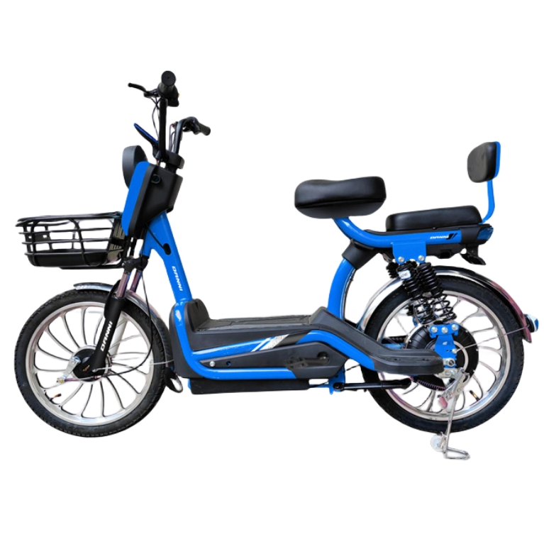 ZYF 500W Electric Bike with LED Headlight & Jumbo Basket