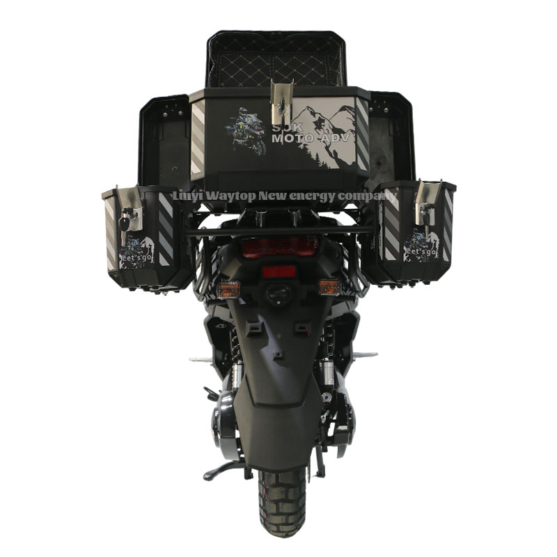 TK Electric Motorcycle - Adventure Style Electric Scooter with Dual Disc Brakes & 1200W Motor