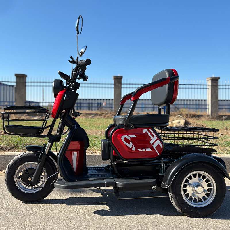 Chinese electric tricycle, heavy-duty loading vehicle for adults, bicycle, for urban elderly, goods.