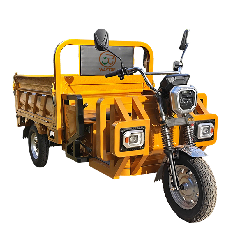 2000W Electric Cargo Tricycle for Self-Unloading Transport